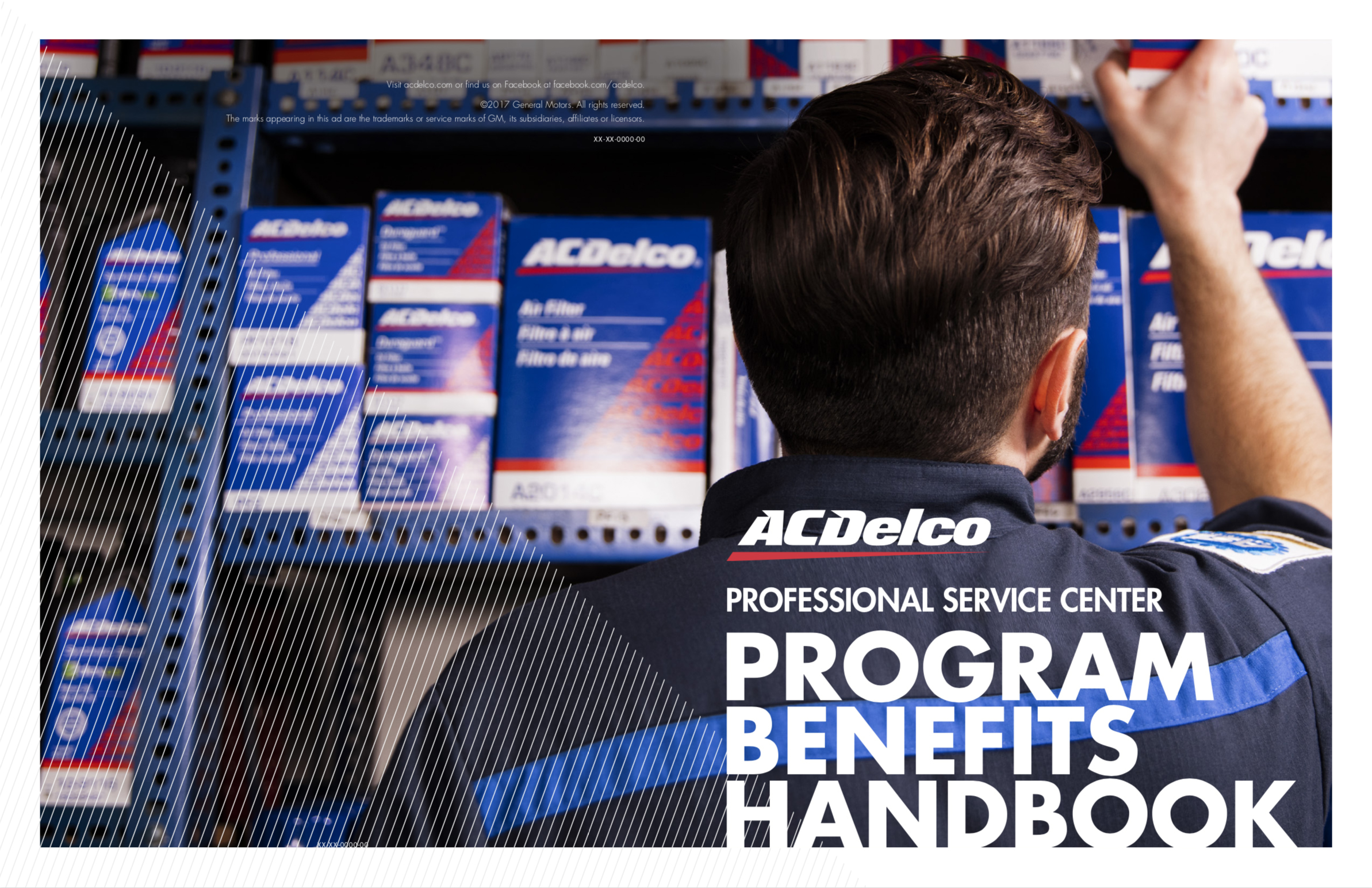 acdelco professional service center program benefits handbook cover