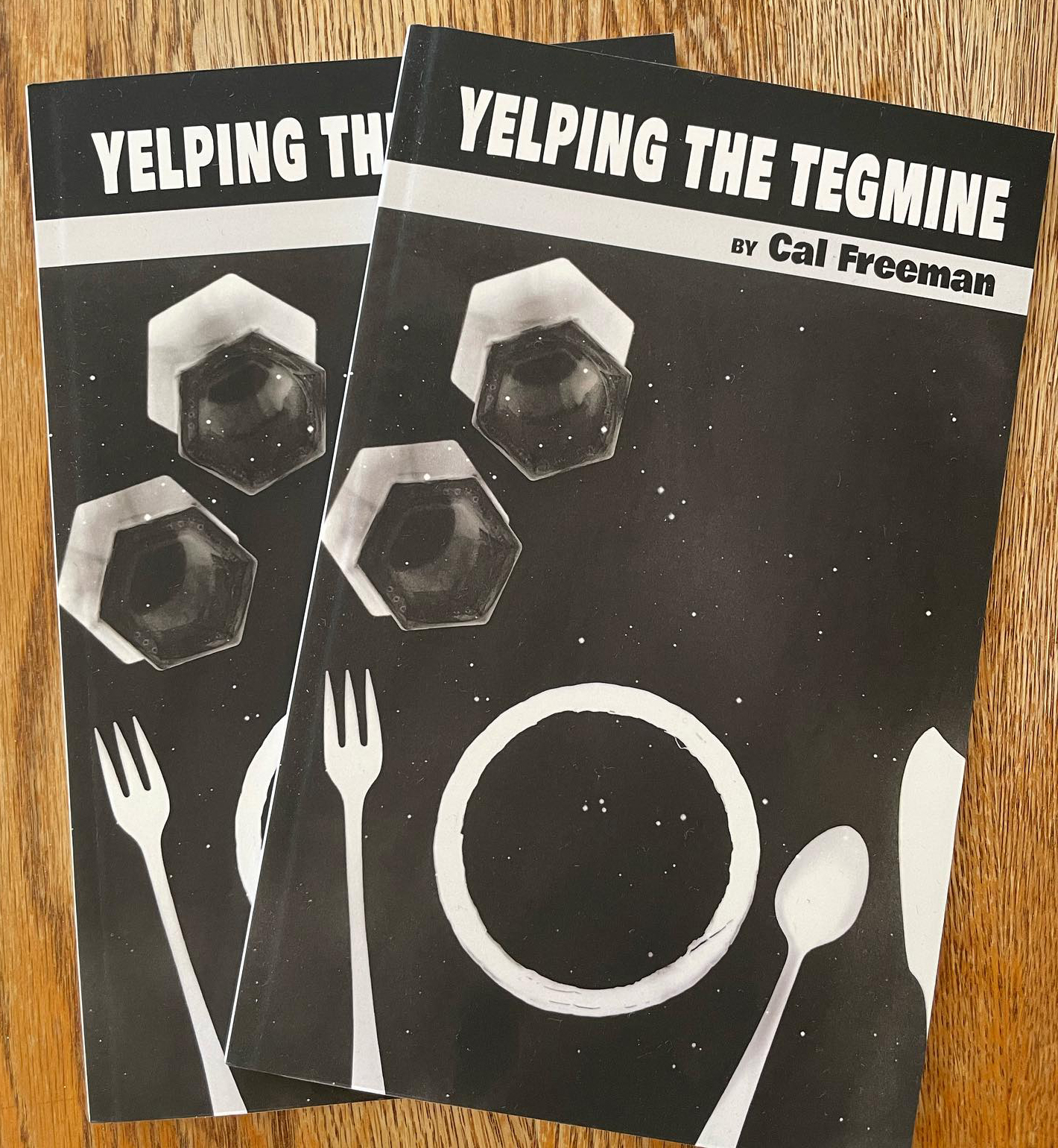 cal freeman yelping the tegmine book cover