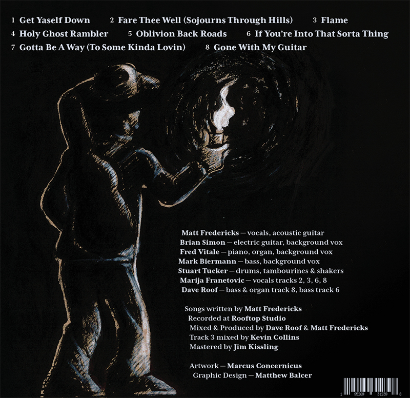 poor player gone with my guitar album back cover