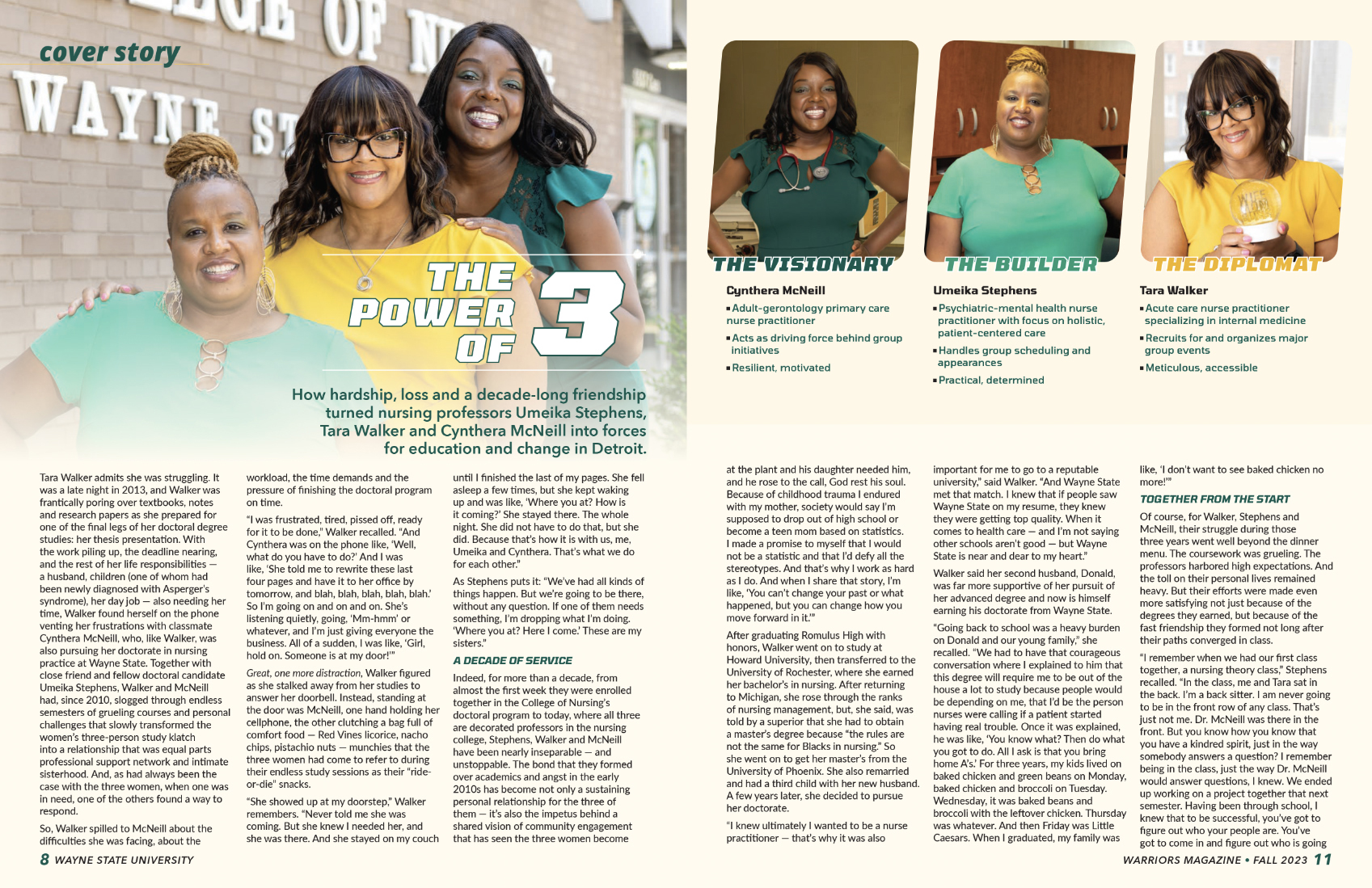 warriors power of three spread