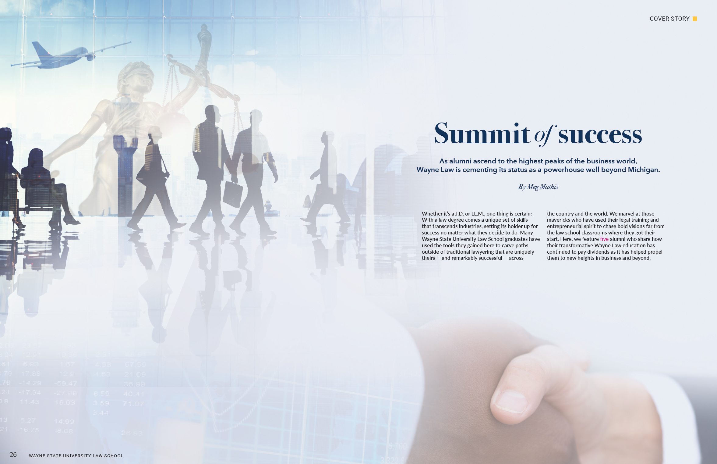 wayne lawyer summit of success spread